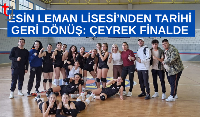 Esin Leman Lisesi Çeyrek Finale Yükseldi