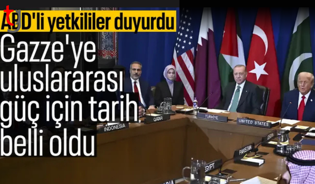 Gazze’de yeni dönem: Uluslararası İstikrar Gücü yolda