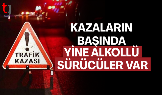 Lefkoşa ve Girne’de alkollü sürücüler kazaya karıştı