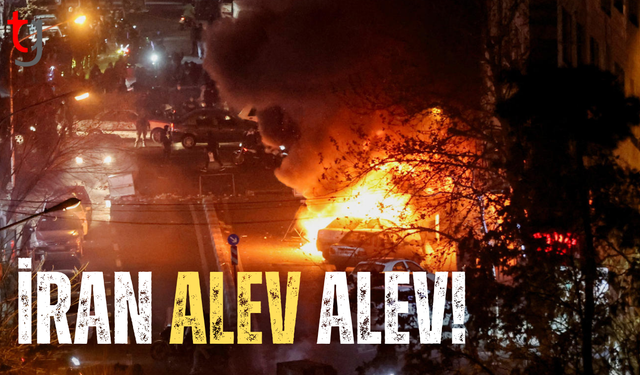 Reşt kentindeki gösterilerde 300'den fazla dükkan yandı