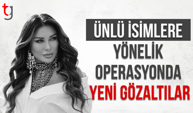 Ünlülere yönelik uy*şturucu operasyonuna devam