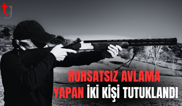 Kalkanlı’da ava açık bölgede ruhsatsız avlanan iki kişi yakalandı