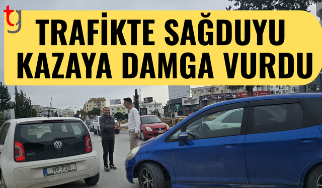 Kaza yapan sürücülerden örnek davranış