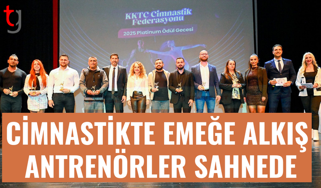 Cimnastik federasyonu antrenörlerini onurlandırdı