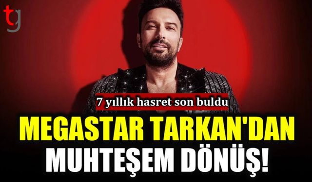 Megastar Tarkan'dan muhteşem akşam!