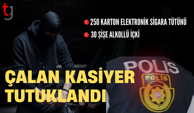 İskele’de elektronik sigara tütünü ve alkollü içki hırsızlığı