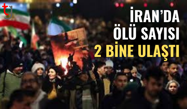 İran'daki protestolarda can kaybı yaklaşık 2 bine yükseldi