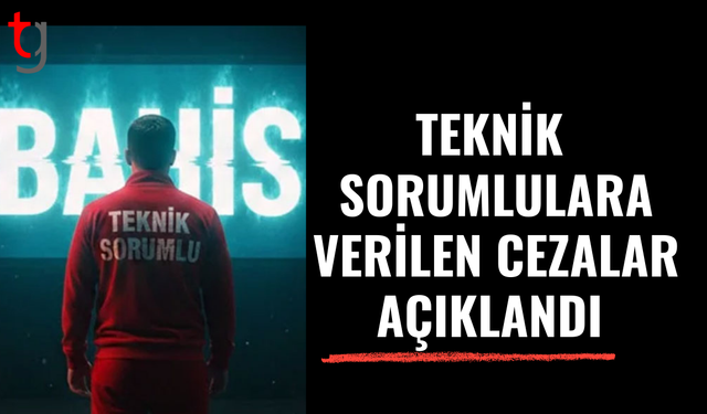 PFDK, teknik sorumlulara verilen bahis cezalarını duyurdu