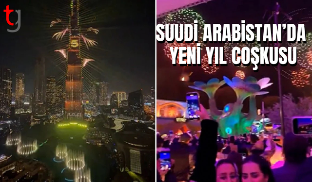 Suudi Arabistan’da yeni yıl coşkuyla kutlandı
