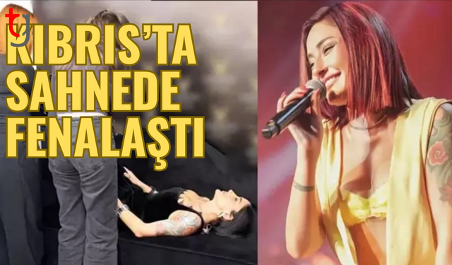 Melek Mosso sahnede fenalaştı! Sevenleri korktu