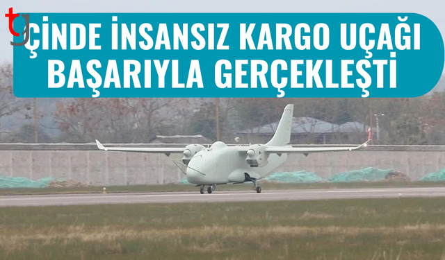 Çin'in insansız kargo uçağı YH-1000S, ilk uçuşunu yaptı