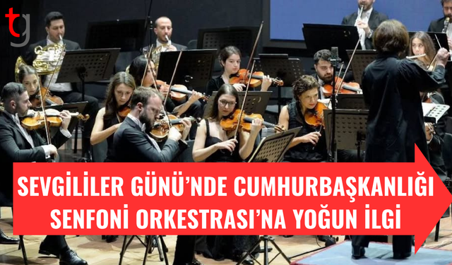 Sevgililer Günü’nde senfoni rüzgarı esti