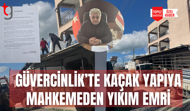 Güvercinlik’te izinsiz apartman için yıkım kararı