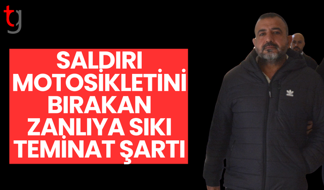 Silahlı saldırıda kullanılan motosiklet davasında teminat kararı