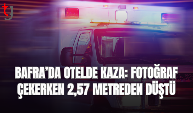 Bafra’daki otelde korkutan düşüş: Polis soruşturma başlattı
