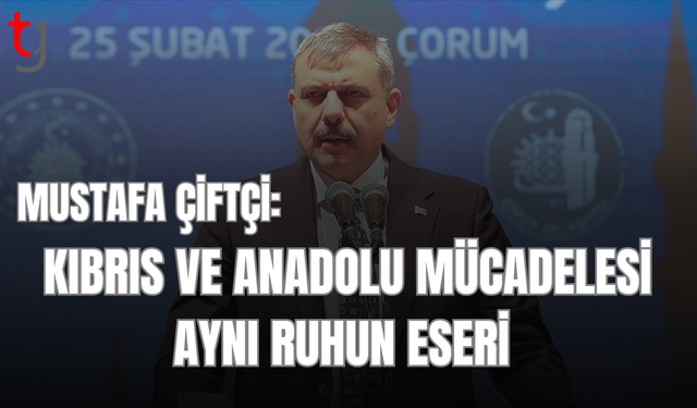 Çiftçi’den Kıbrıs Türk halkına destek vurgusu