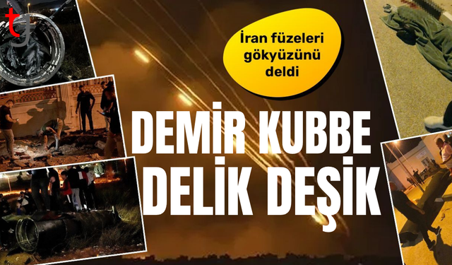 İran füzeleri demir kubbeyi yeniden aştı