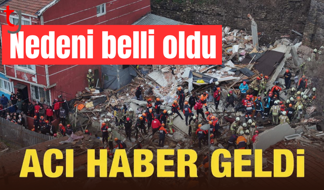 İstanbul Fatih’te iki bina çöktü: 1 kişi hayatını kaybetti, yaralılar var