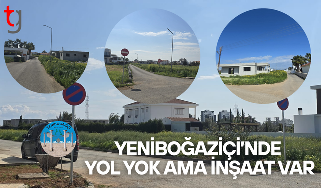 Yol yapılmadan verilen inşaat izinleri tartışma yarattı