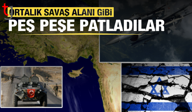 İsrail İran hattında gerilim tırmandı: Birçok kentte patlama sesleri