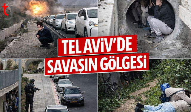 İsrail’de sirenler susmuyor: Siviller sokakta korunmaya çalıştı