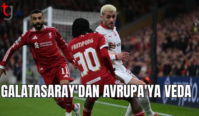 Galatasaray'dan Avrupa'ya veda