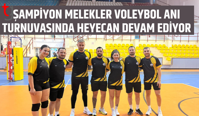 DAÜ Şampiyon Melekler voleybol anı turnuvası keyifli geçiyor