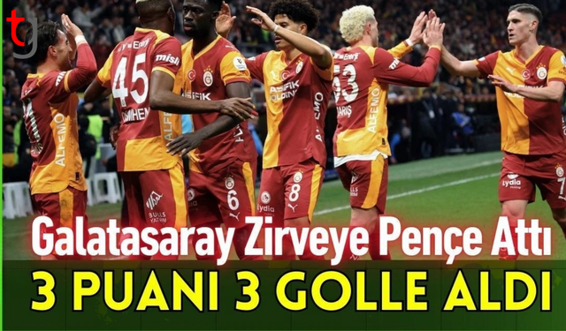 Galatasaray Başakşehir’i 3 golle geçti