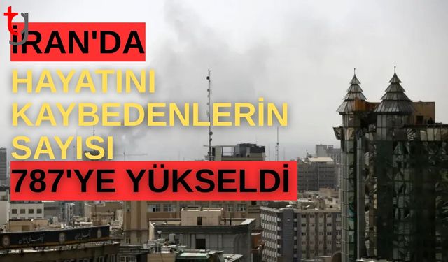 İran’da yaşamını yitirenlerin sayısı 787’ye ulaştı.