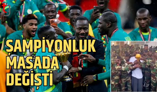 Afrika Uluslar Kupası krizi büyüyor: Senegal kupayı askerlere teslim etti