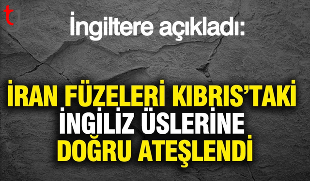 İran füzeleri Kıbrıs yönüne ateşlendi