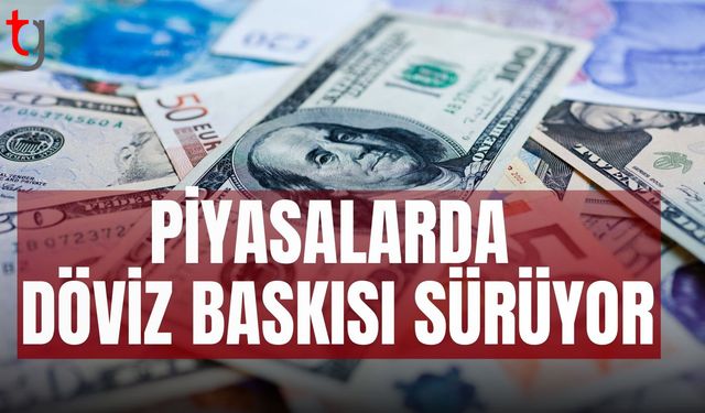 Piyasalarda Döviz Baskısı Sürüyor