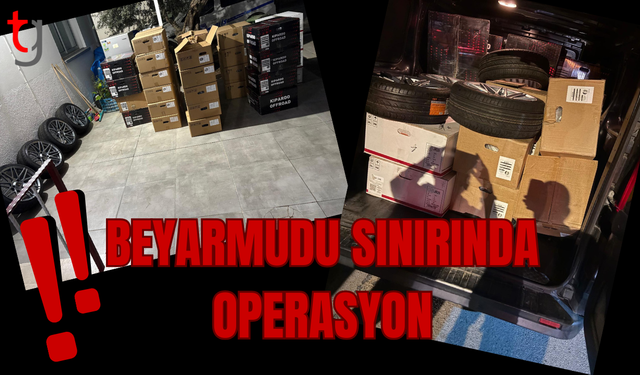 Gümrük ekiplerinden sınır kapısında kaçakçılık operasyonu