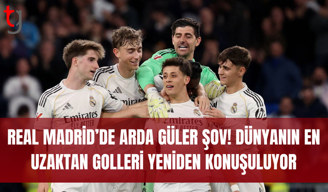 Arda Güler’den 68 metrelik gol! Maç sonrası ilginç tesadüf ortaya çıktı