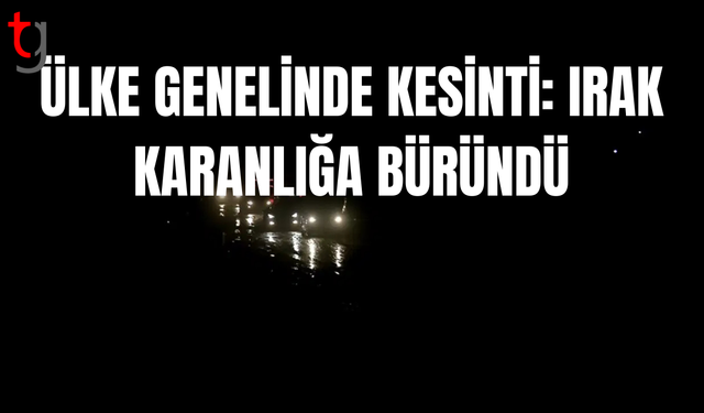 Irak’ta elektrik şebekesi çöktü