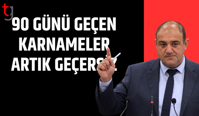 Barçın: 90 günü aşan kararnameler geçersiz sayıldı