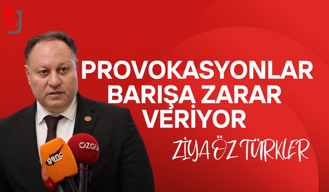 Bayrak ve poster yakmak çözüm değil, provokasyon barışa zarar veriyor