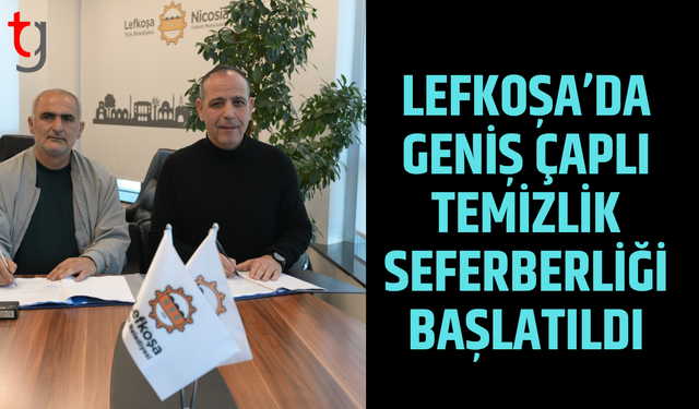 Lefkoşa’da yaz öncesi kapsamlı temizlik seferberliği başladı