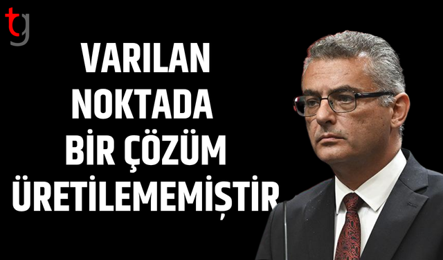 Cumhurbaşkanı Erhürman: Çözüm bulunamadı, süreç sona erdi