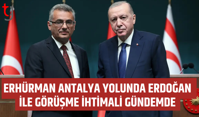 Erhürman forum öncesi temas trafiğine başlıyor