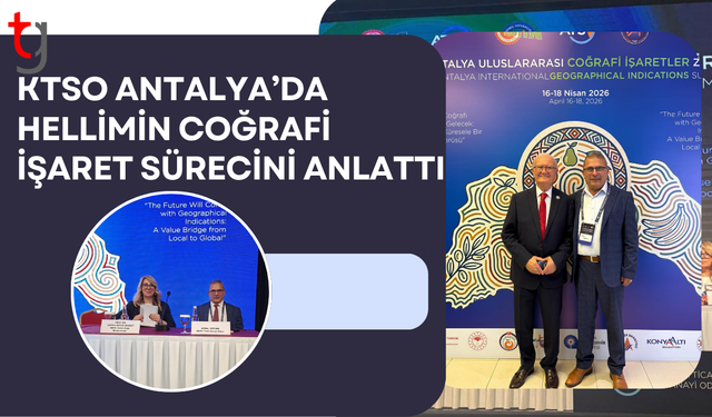 KTSO, Antalya’daki coğrafi işaretler zirvesinde hellimi anlattı