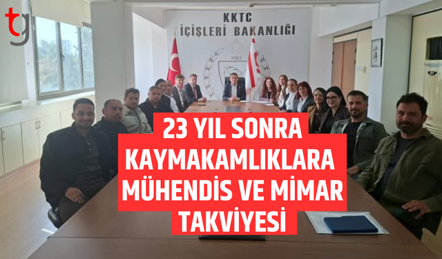 Mühendis ve mimarlar 23 yıl sonra göreve başladı