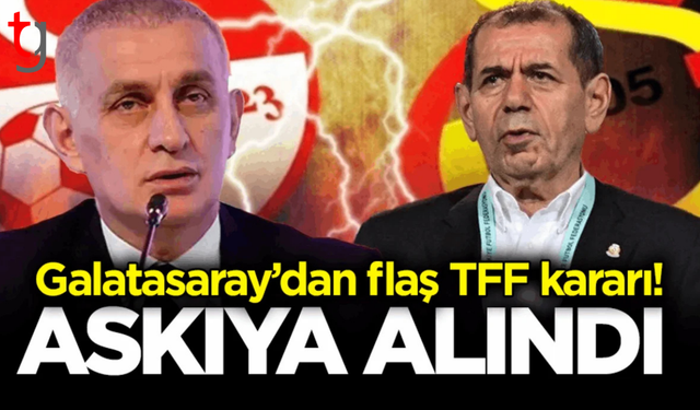 Dursun Özbek: TFF ile ilişkiler askıya alındı