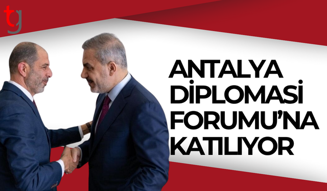 Kudret Özersay Antalya’daki diplomasi forumuna katılıyor