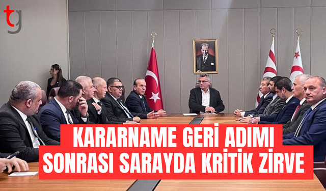 Kararname iptalinin ardından sarayda hareketlilik arttı