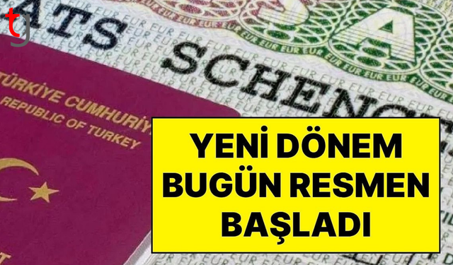 Schengen vizesinde dijital dönem başladı
