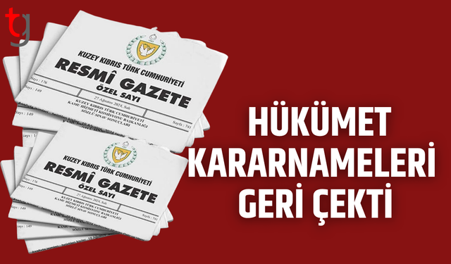Hükümet geri adım attı, kararnameler iptal edildi