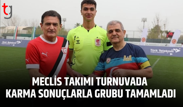 Cumhuriyet Meclisi takımı sahadan galibiyet ve mağlubiyetle ayrıldı