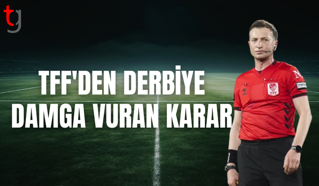 TFF'den derbi sonrası Yasin Kol kararı