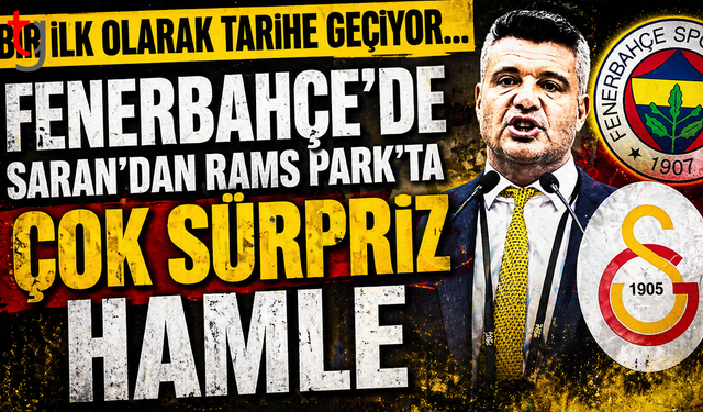 Sadettin Saran'dan bir ilk! Galatasaray derbisi öncesi...